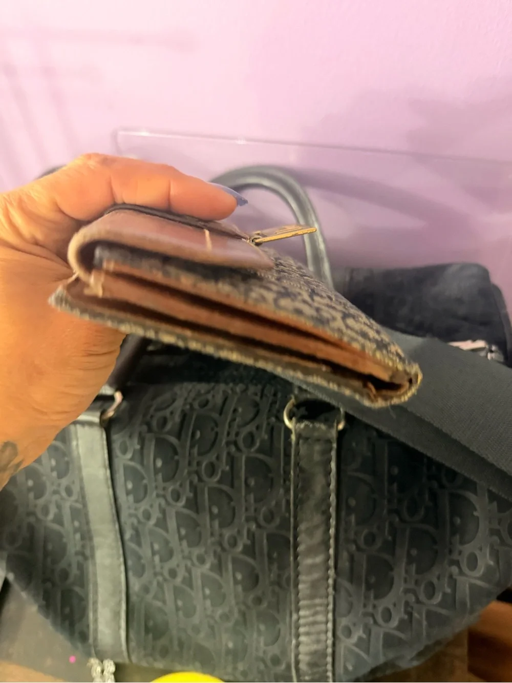 Dior / Trotter collection vintage wallet EUC!!!